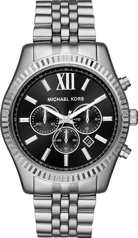 michael kors ساعة|michael kors lexington silver.